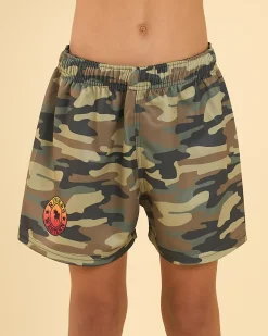 Boys' Signature Bull Footy Shorts Kids/BOY Shorts & Bottoms