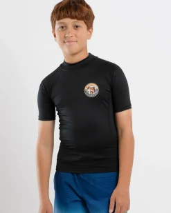 Discount Boy's Sinker Short Sleeve Rash Vest Kids/BOY Rashies