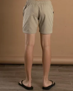 Board Shorts|Shorts & Bottoms*The Mad Hueys Boys' Skull Anchor Volley Shorts Taupe