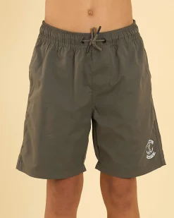Boys' Skull Anchor Volley Shorts Kids/BOY Shorts & Bottoms