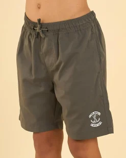 Boys' Skull Anchor Volley Shorts Kids/BOY Shorts & Bottoms