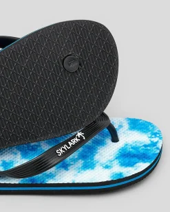 2 For Deals|Flip Flops & Sandals*Skylark Boys' Smog Thongs Blue