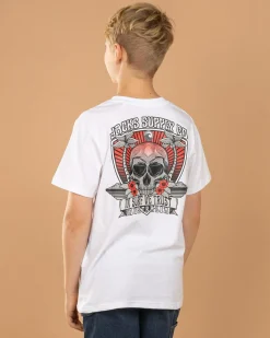 Tops & T-Shirts*Jacks Boys' Soothe T-Shirt White
