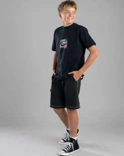 Tops & T-Shirts*Billabong Boys' Spec 3D T-Shirt Black
