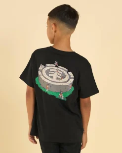 Tops & T-Shirts*Element Boys' Stone Age T-Shirt Flint Black