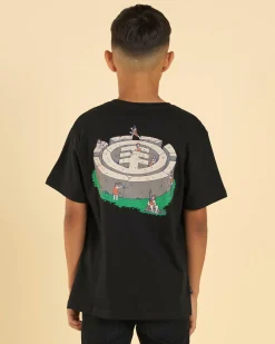 Tops & T-Shirts*Element Boys' Stone Age T-Shirt Flint Black