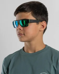 Eyewear*Carve Boys' Sublime Jr Sunglasses Matt Black/ Lime