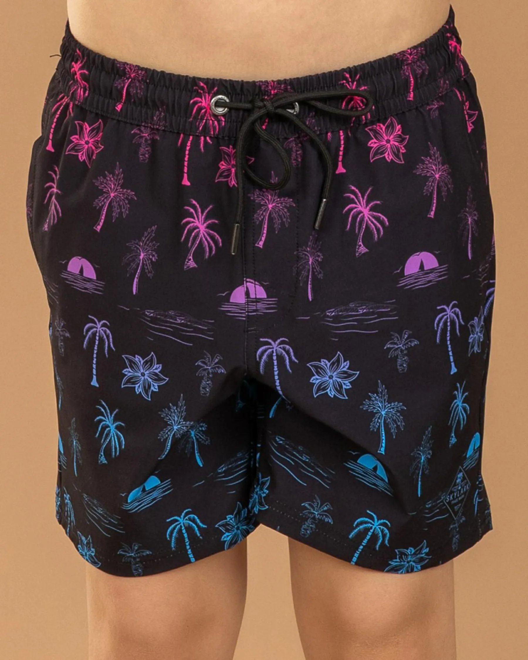 Clearance Boys' Summit Elastic Waist Shorts Kids/BOY Board Shorts|Shorts & Bottoms