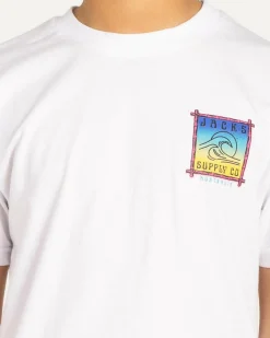 Tops & T-Shirts*Jacks Boys' Surf Spectrum T-Shirt White