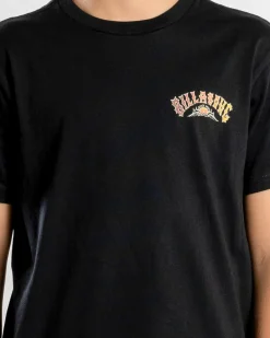 Tops & T-Shirts*Billabong Boys' Throw Back T-Shirt Black