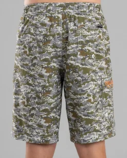 Board Shorts|Shorts & Bottoms*Billabong Boys' Throw On Board Shorts Camo