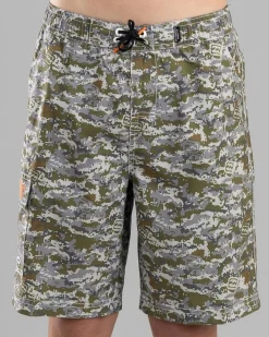 Board Shorts|Shorts & Bottoms*Billabong Boys' Throw On Board Shorts Camo