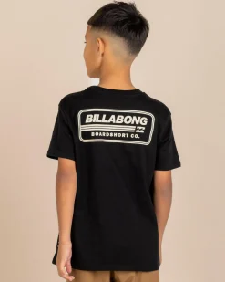 Tops & T-Shirts*Billabong Boys Trademark T-Shirt Black