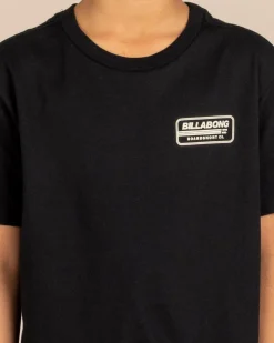 Tops & T-Shirts*Billabong Boys Trademark T-Shirt Black