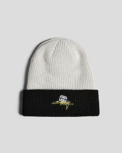 Headwear*Billabong Boys' Traditional Beanie Silver