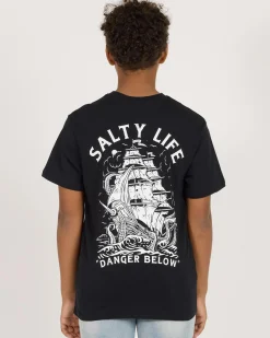Outlet Boys' Treacherous Sea T-Shirt Kids/BOY Tops & T-Shirts