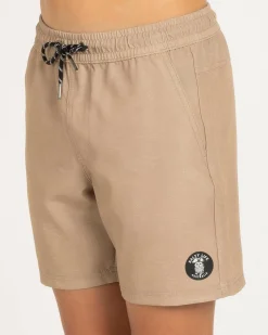 Shorts & Bottoms*Salty Life Boys' Treaty Elastic Waist Shorts Sand