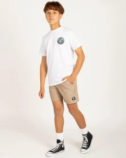 Shorts & Bottoms*Salty Life Boys' Treaty Elastic Waist Shorts Sand