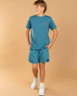 Tops & T-Shirts*Rip Curl Boys' Tropic Daze Logo T-Shirt Storm Blue