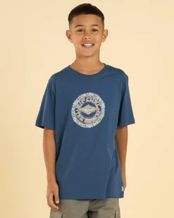 Tops & T-Shirts*Rip Curl Boys' Tropic Daze Mandala T-Shirt Light Navy