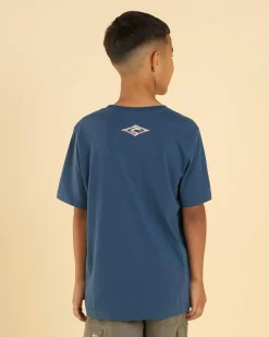 Tops & T-Shirts*Rip Curl Boys' Tropic Daze Mandala T-Shirt Light Navy