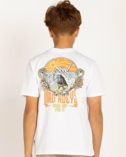 Tops & T-Shirts*The Mad Hueys Boys' Tropic Frothin Club T-Shirt White