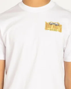 Tops & T-Shirts*The Mad Hueys Boys' Tropic Frothin Club T-Shirt White