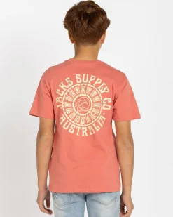Tops & T-Shirts*Jacks Boys' Tundra T-Shirt Coral