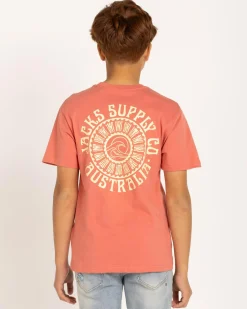 Tops & T-Shirts*Jacks Boys' Tundra T-Shirt Coral