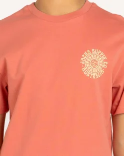 Tops & T-Shirts*Jacks Boys' Tundra T-Shirt Coral