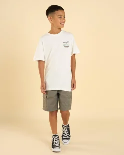 Tops & T-Shirts*Skylark Boys' Vacation T-Shirt Off White