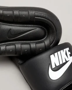 Slides*Nike Boys' Victori One Slides Black/white-black