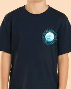 Tops & T-Shirts*Jacks Boys' Waterline T-Shirt Navy