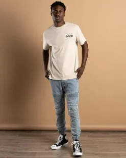 Tops & T-Shirts*Nena & Pasadena Brace Standard T-Shirt Pigment Silver Grey