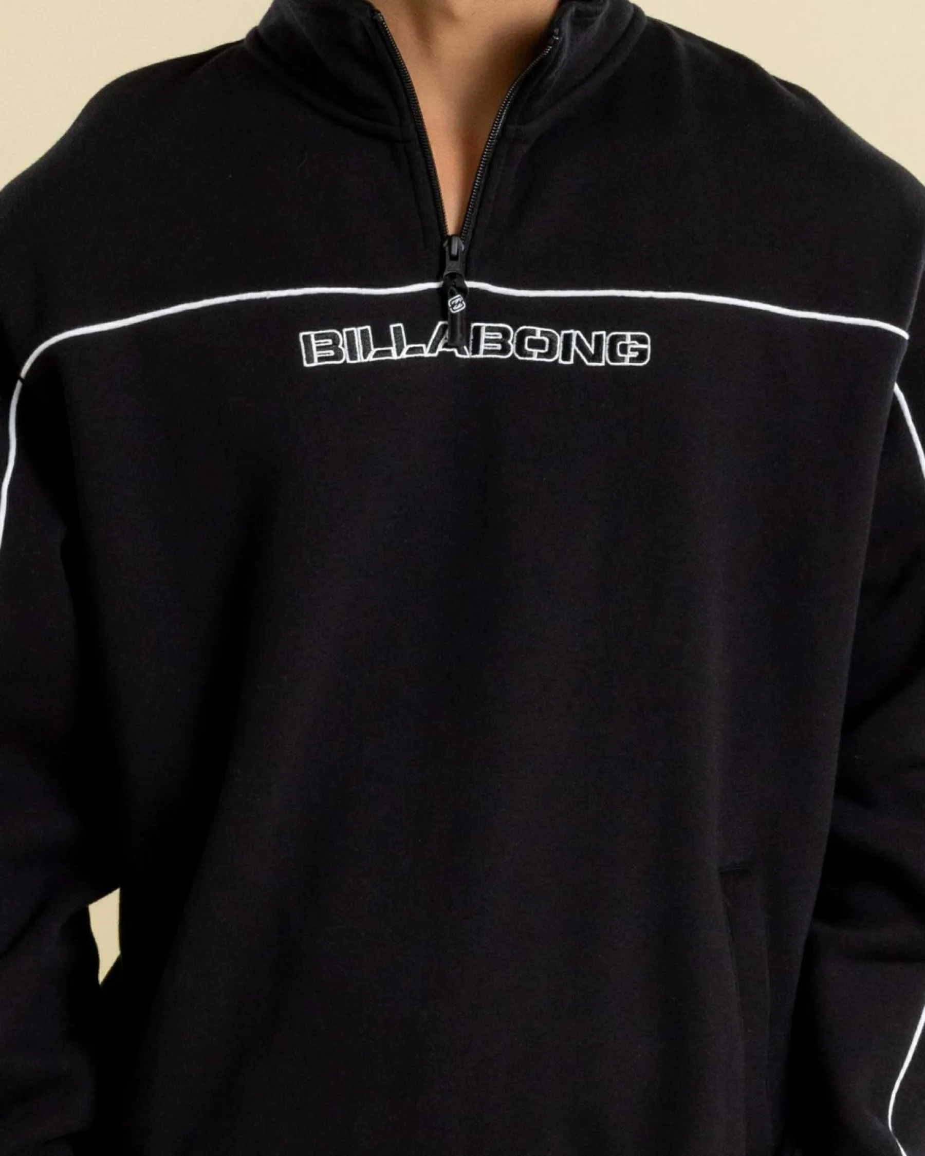 Hoodies & Sweatshirts*Billabong Bracket 1/4 Zip Sweatshirt Black