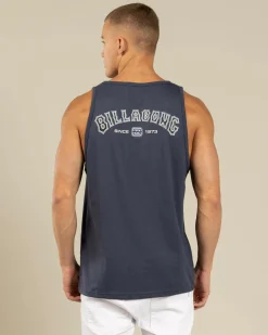 Tops & T-Shirts*Billabong Bracket Arch Singlet Dark Navy