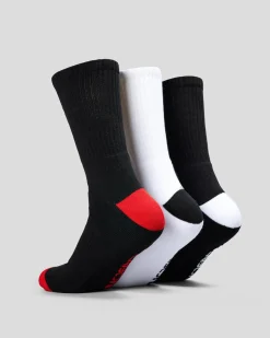Socks*Billabong Bracket Wave Socks 3 Pack Multi