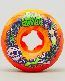 Skateboards & Scooters|Skateboards & Scooters*Slimeball Brains Speedballs 56mm Skateboard Wheels Orange/ Yellow