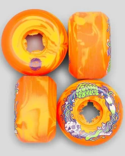 Skateboards & Scooters|Skateboards & Scooters*Slimeball Brains Speedballs 56mm Skateboard Wheels Orange/ Yellow