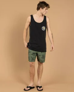 Shorts & Bottoms*Jacks Bramble Elastic Waist Shorts Dark Olive