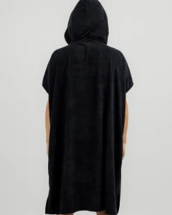 Beach Accessories & Towels*Rip Curl Brand Hooded Towel Black/grey