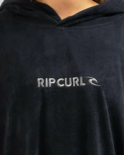 Beach Accessories & Towels*Rip Curl Brand Hooded Towel Black/grey