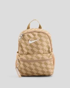Bags*Nike Brasilia Mini Backpack Hemp/beechtree/white