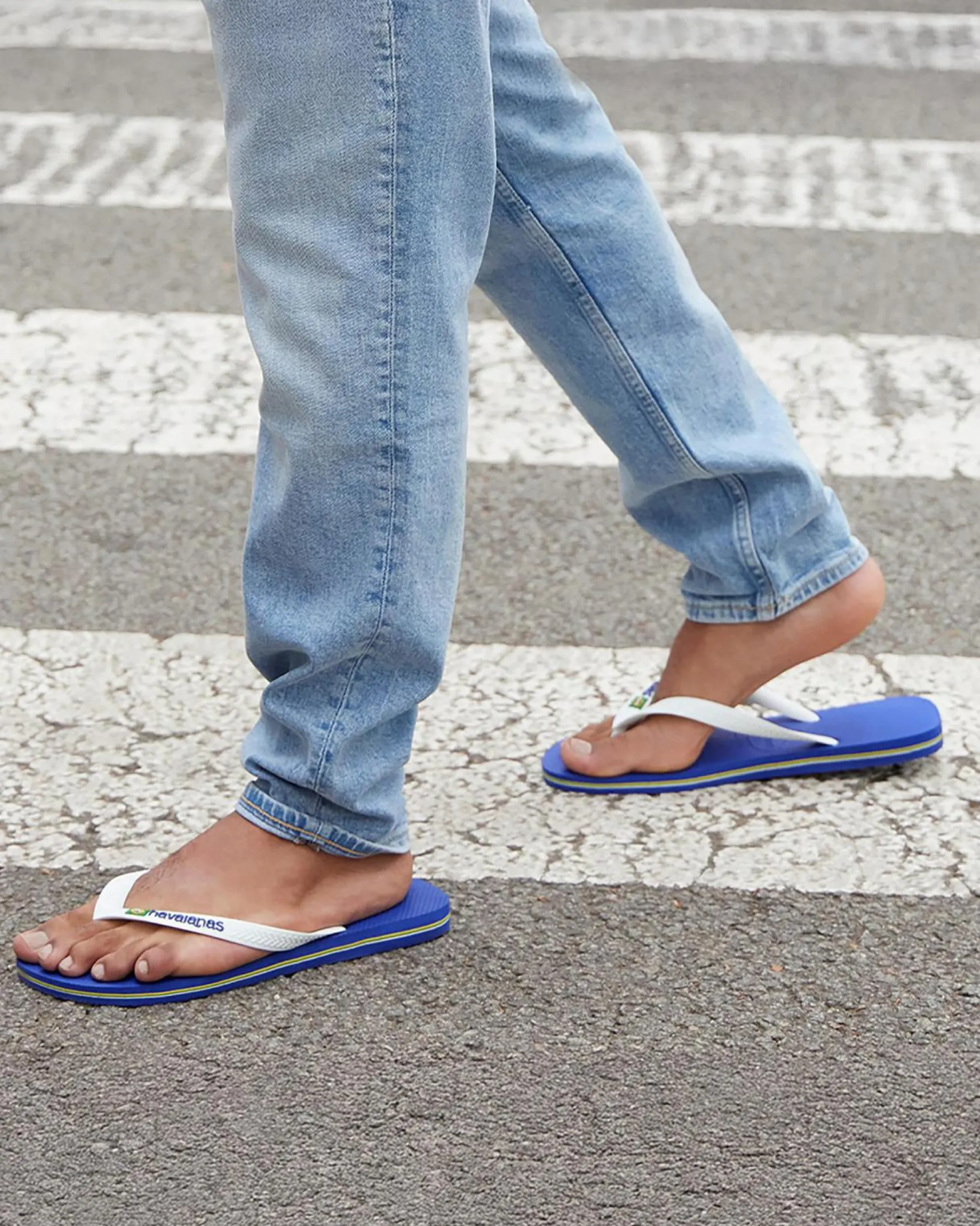 Flip Flops & Sandals|Flip Flops*Havaianas Brazil Logo Thongs Marine Blue