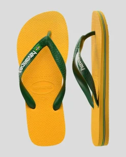 Outlet Brazil Logo Thongs Women Flip Flops & Sandals|Flip Flops