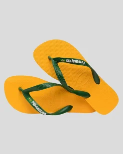 Outlet Brazil Logo Thongs Women Flip Flops & Sandals|Flip Flops
