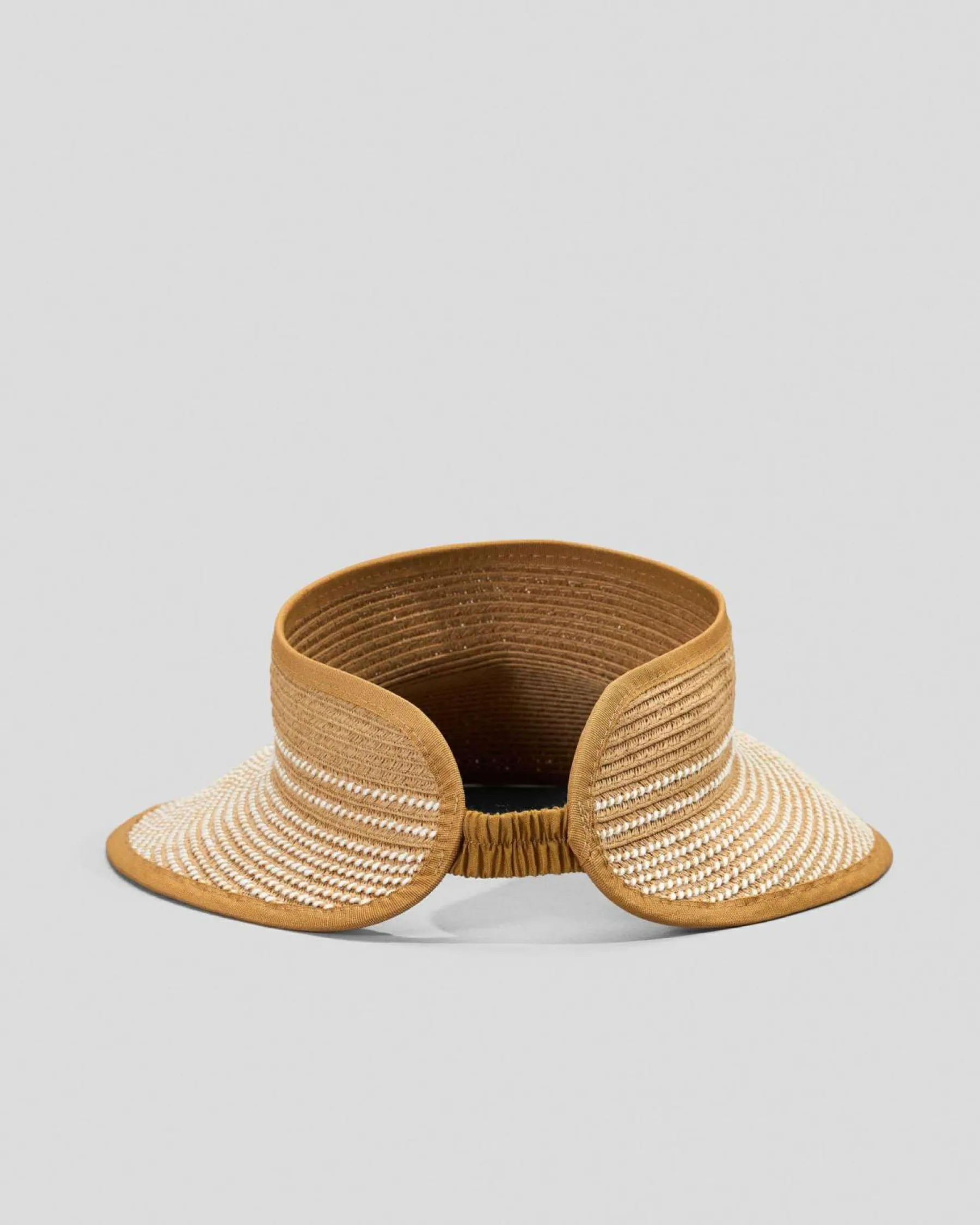 Headwear*Mooloola Brazil Visor Coconut/white