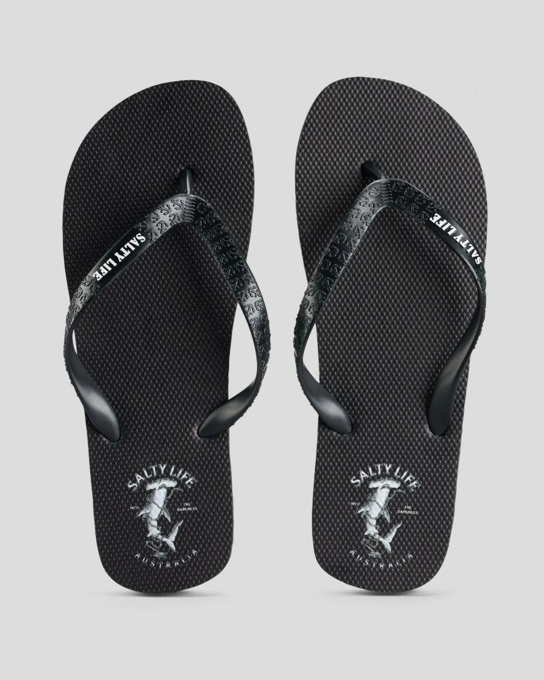 Flip Flops & Sandals*Salty Life Breach Thongs Black/grey