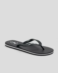 Flip Flops & Sandals*Salty Life Breach Thongs Black/grey