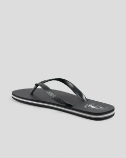 Flip Flops & Sandals*Salty Life Breach Thongs Black/grey